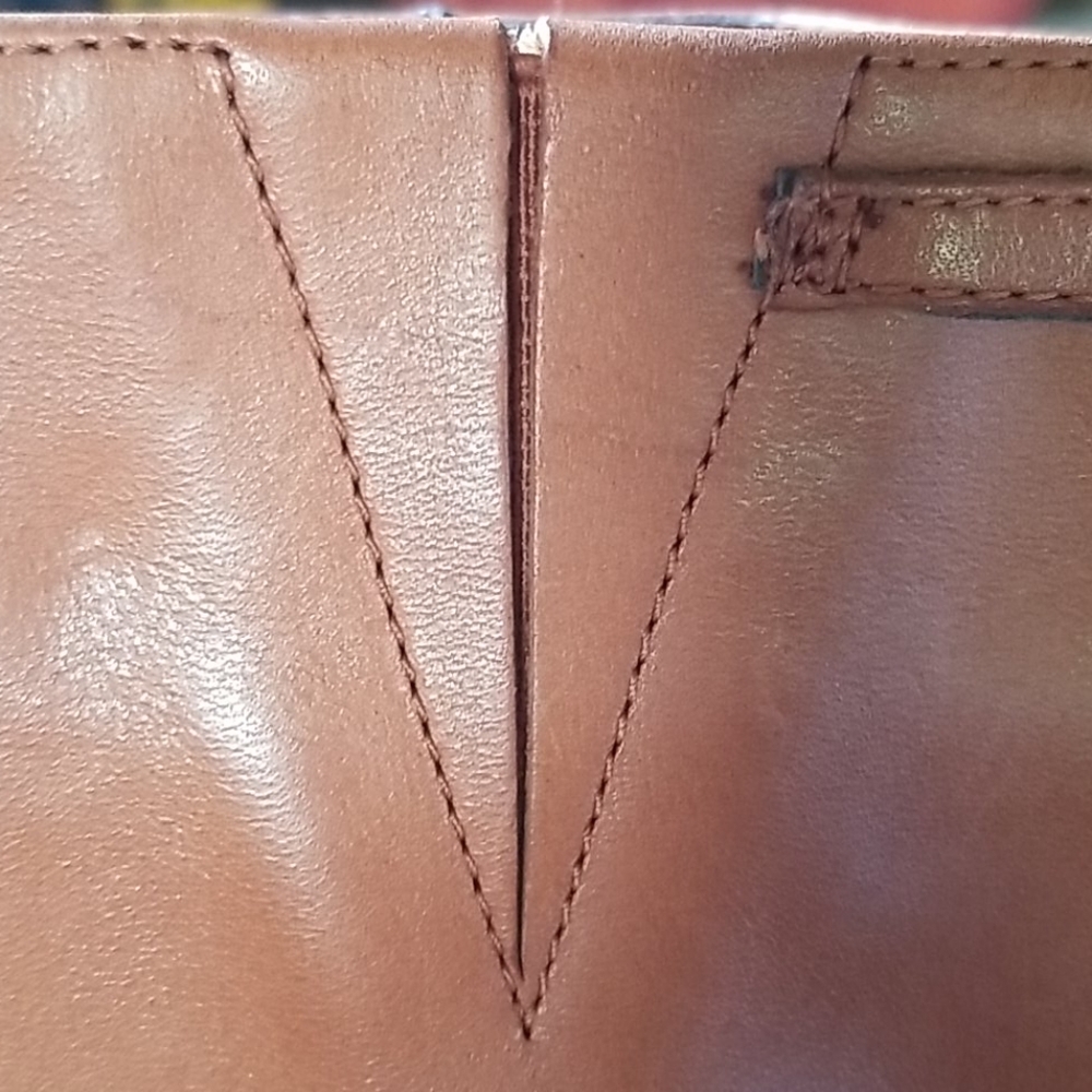 Ralph Lauren Vallerie Amber Cognac Boots - Picture 12 of 12